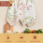 Strawberry days Kitchen Towels