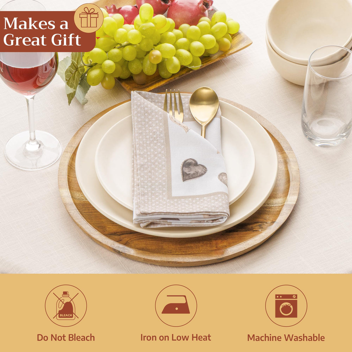 Lovely Hearts Napkins