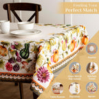 Pumpkin Garden Tablecloths