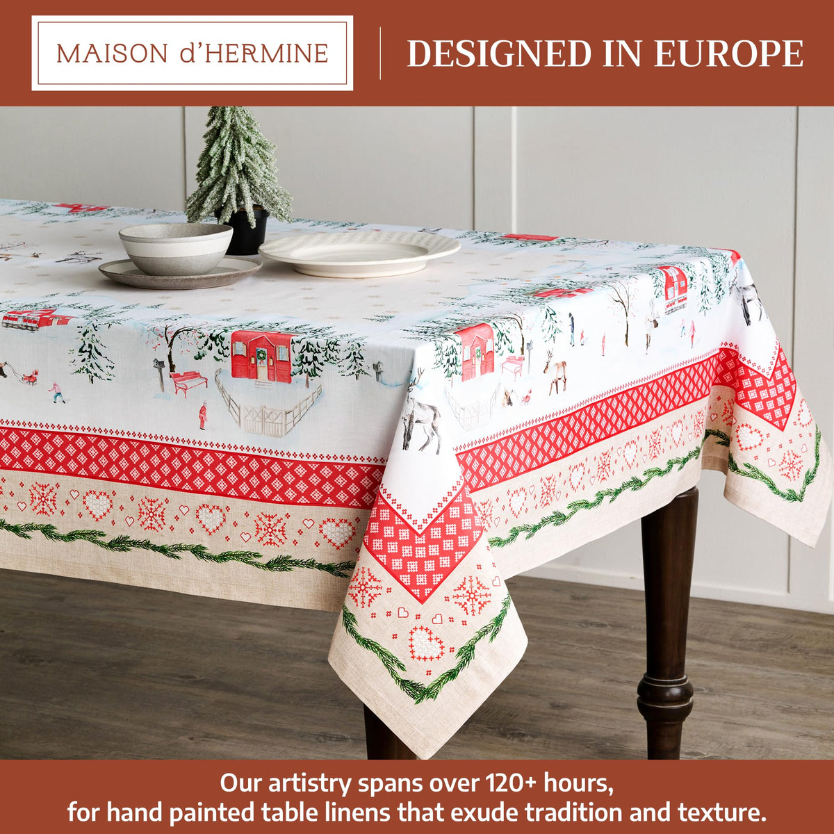 Rural Christmas Tablecloths