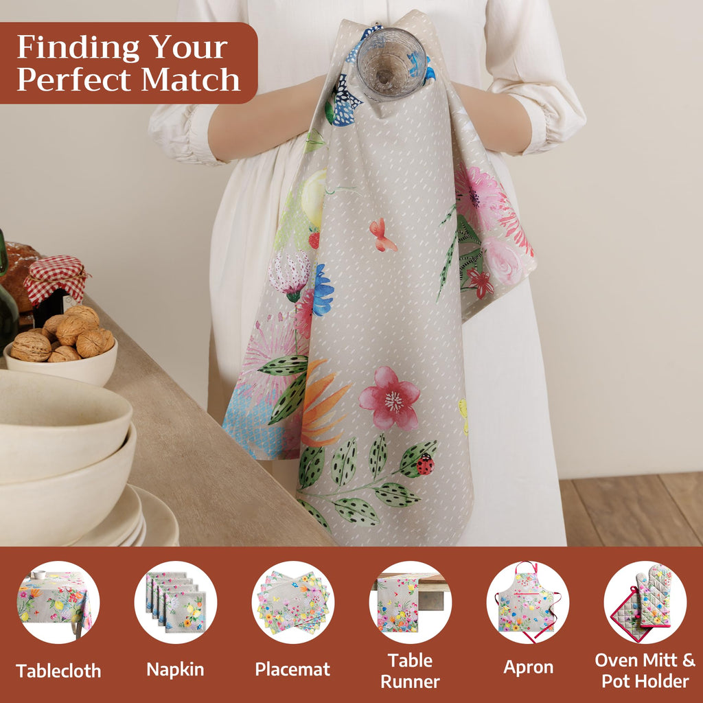 Jardin D'Ete Kitchen Towels