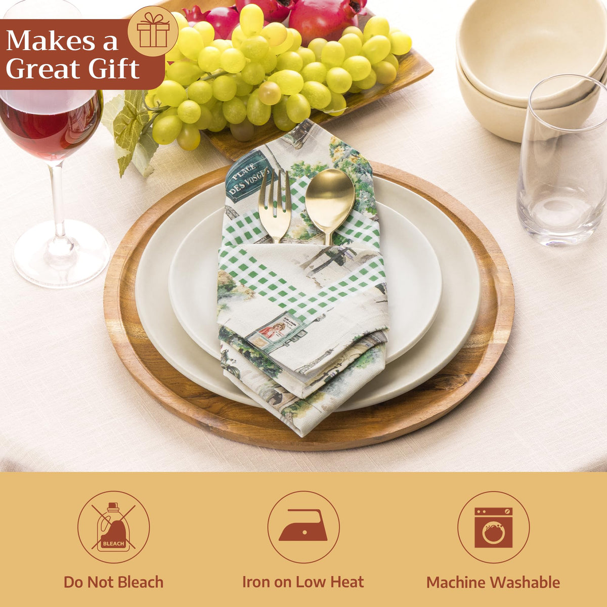 Paris Voyage Napkins