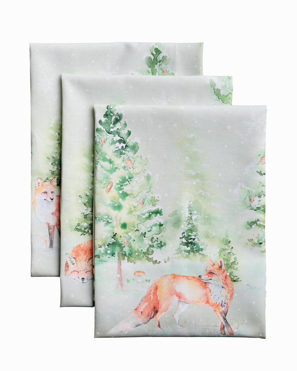 Winter Mornings Kitchen Towels