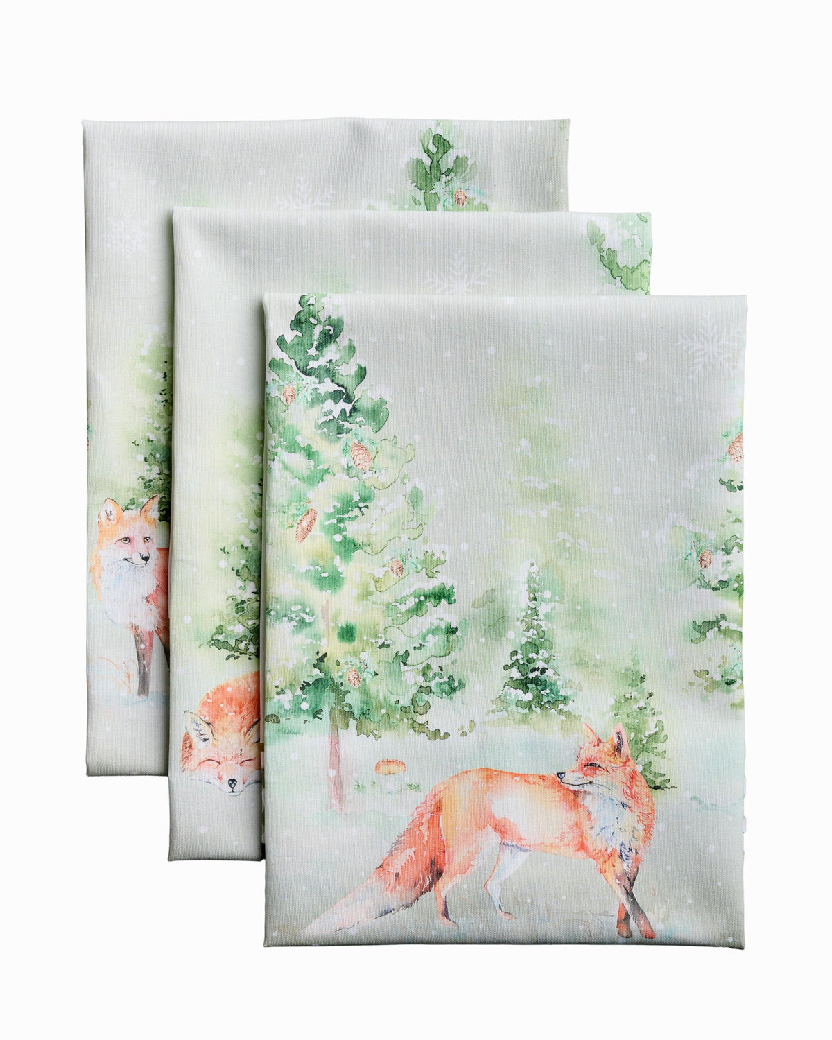 Winter Mornings Kitchen Towels