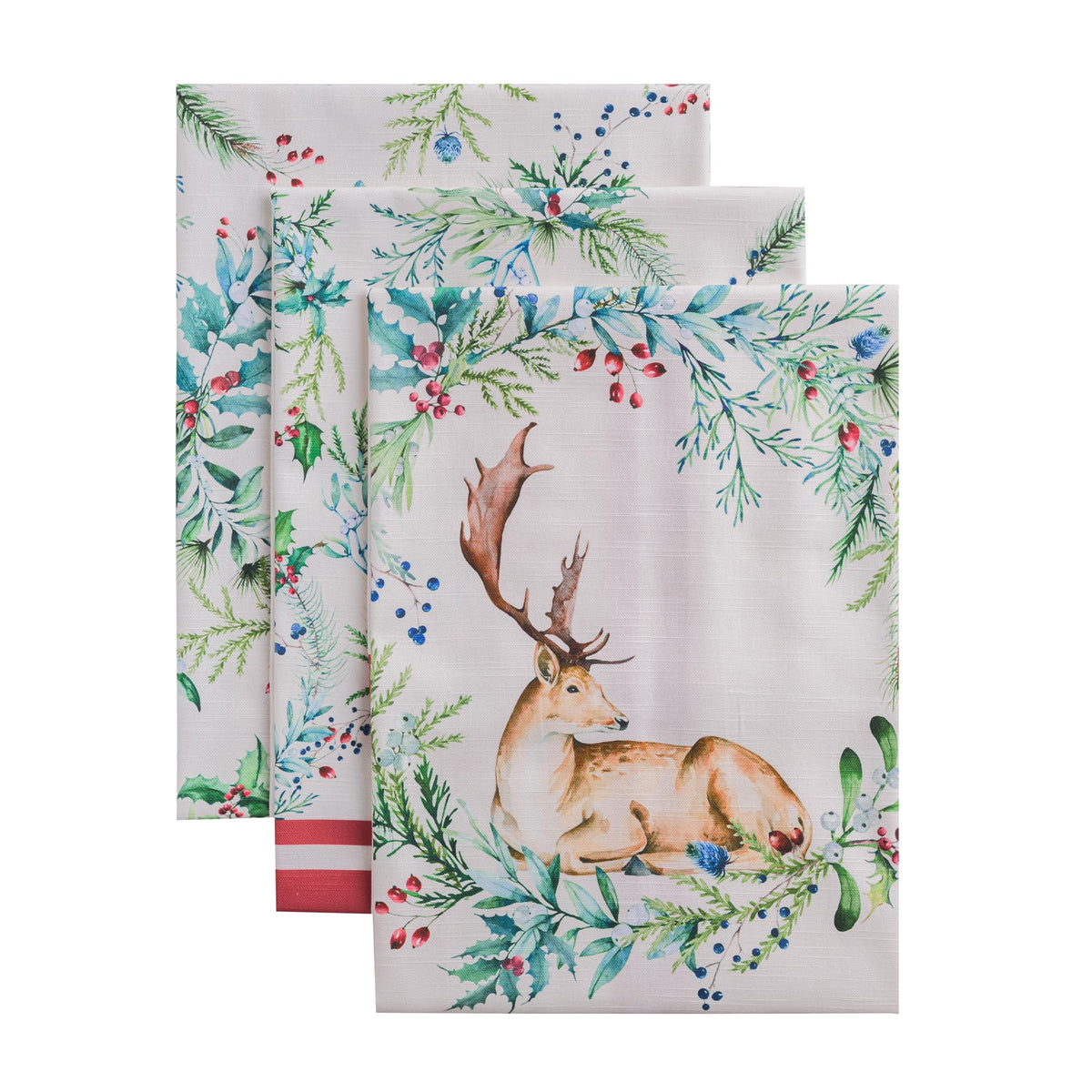 Holly Time Kitchen Towels