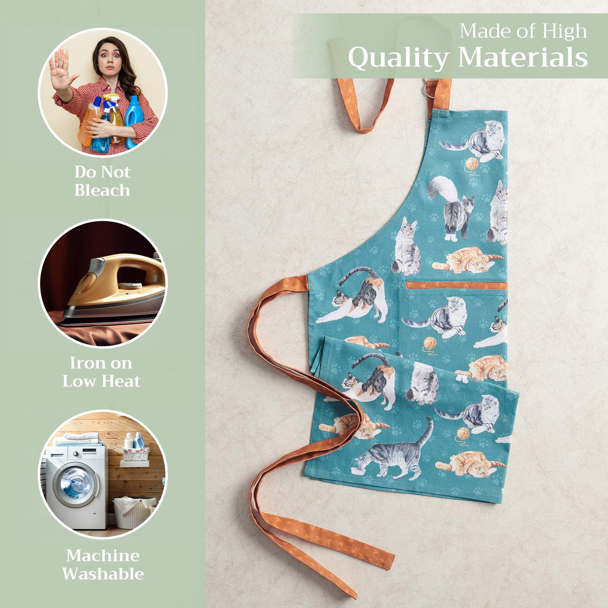 Cats Will Be Cats Apron