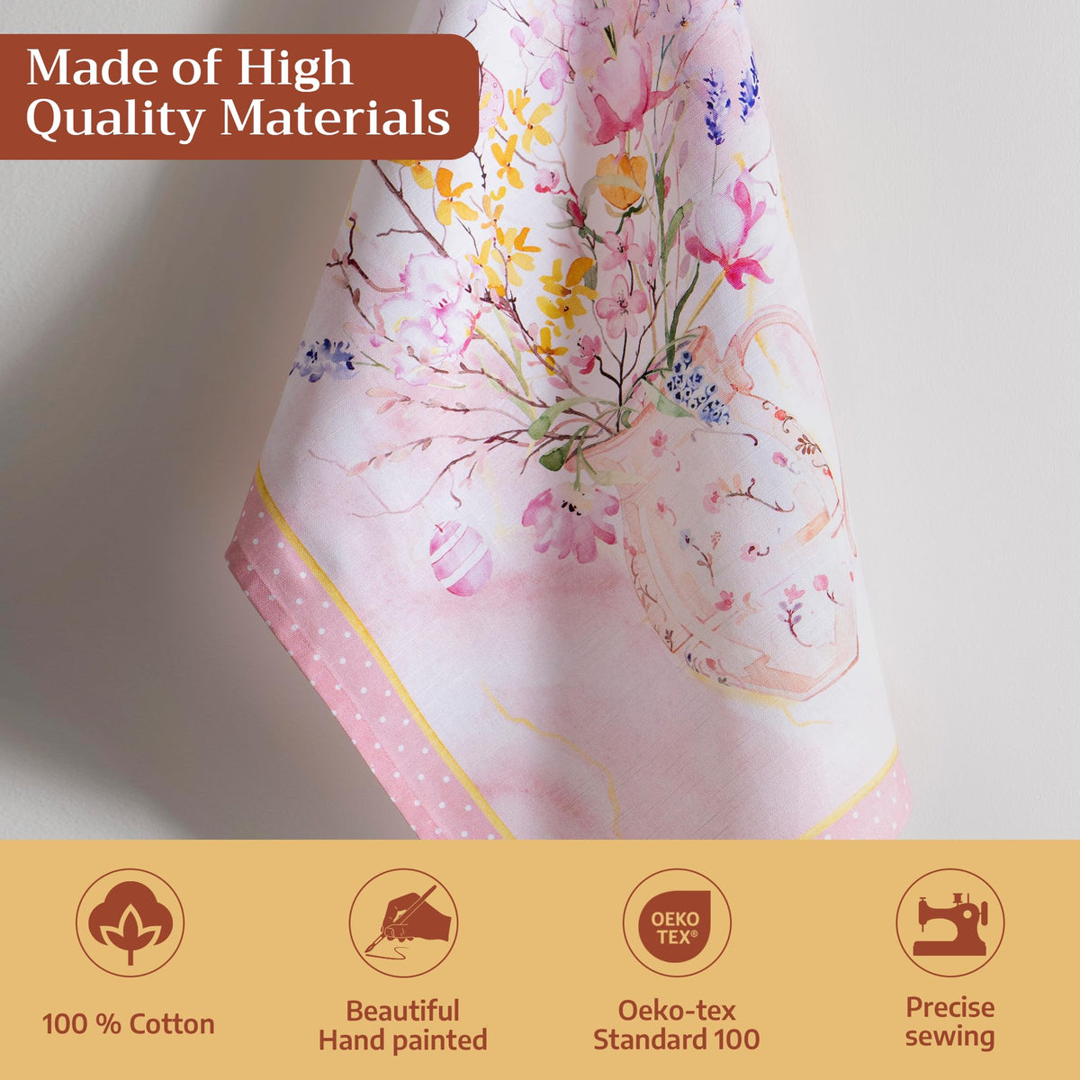 Easter Zest Kitchen Towels