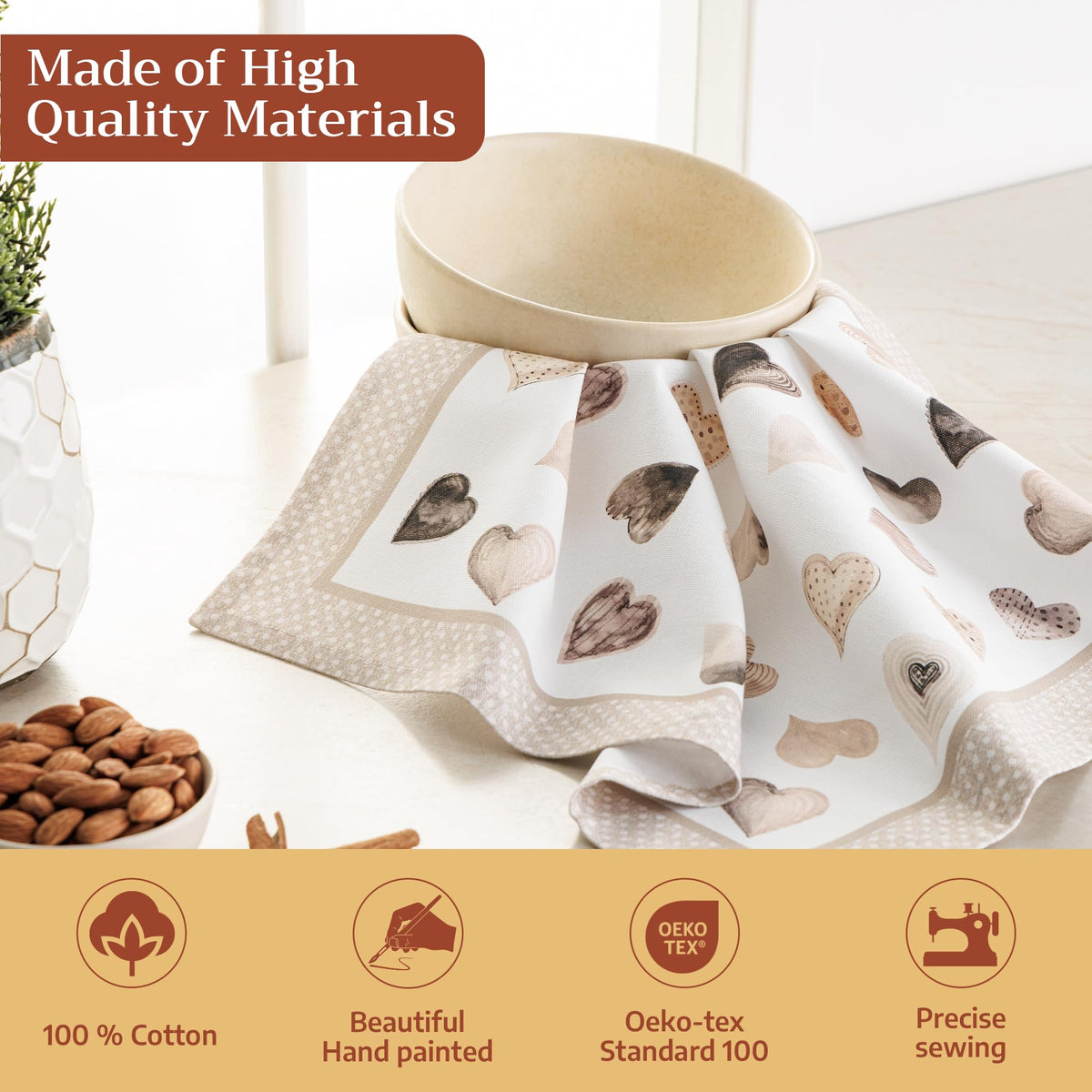 Lovely Hearts Napkins