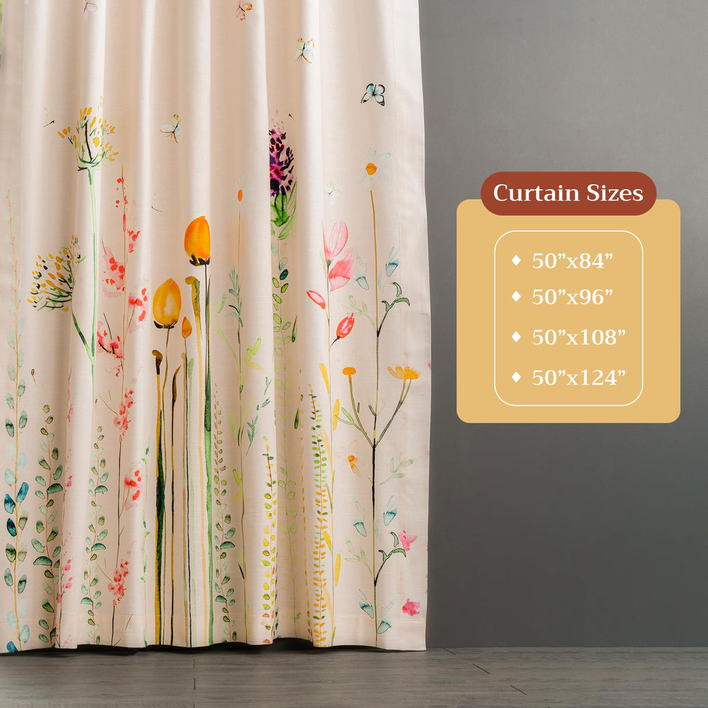 Botanical Fresh Curtains