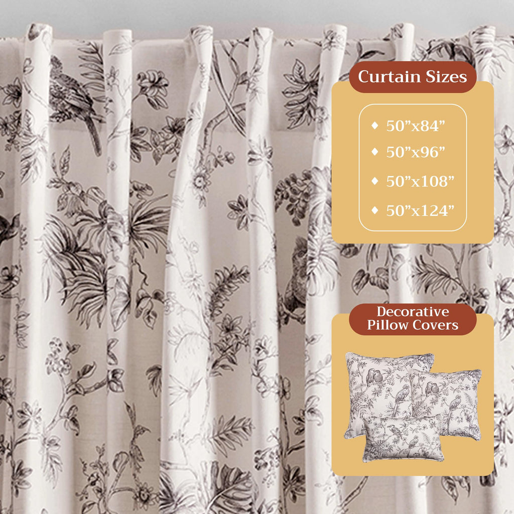Jouy Paradise Curtains