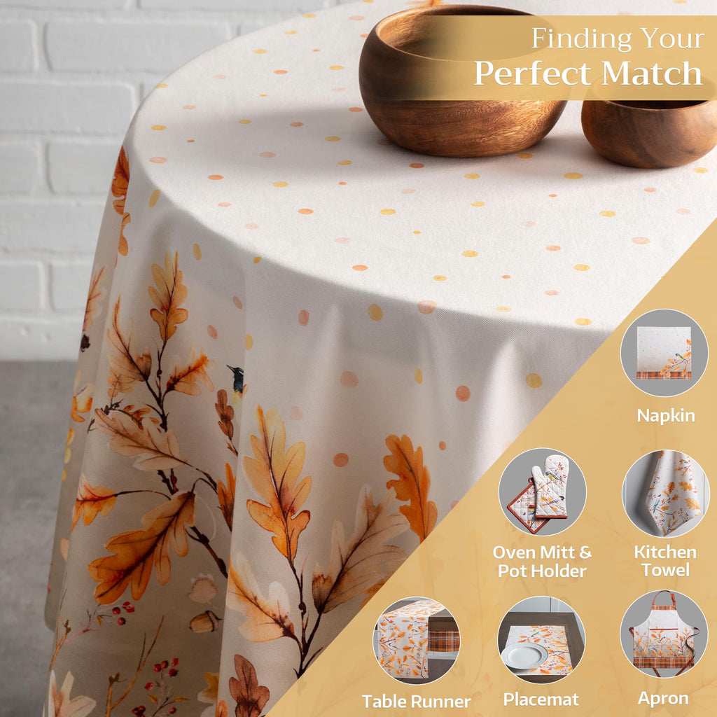 Oak Leaves Tablecloths