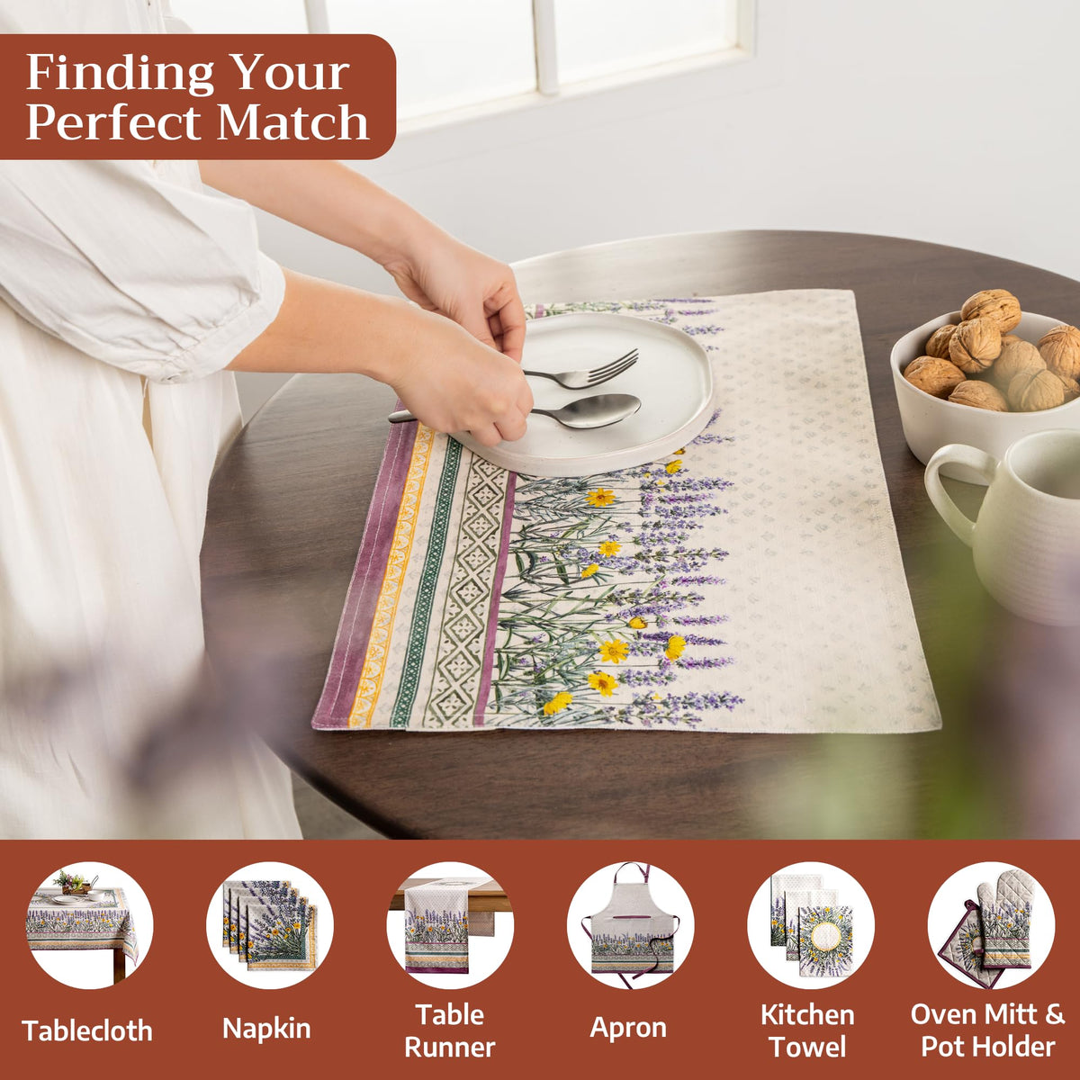Fanny Lavender Placemats