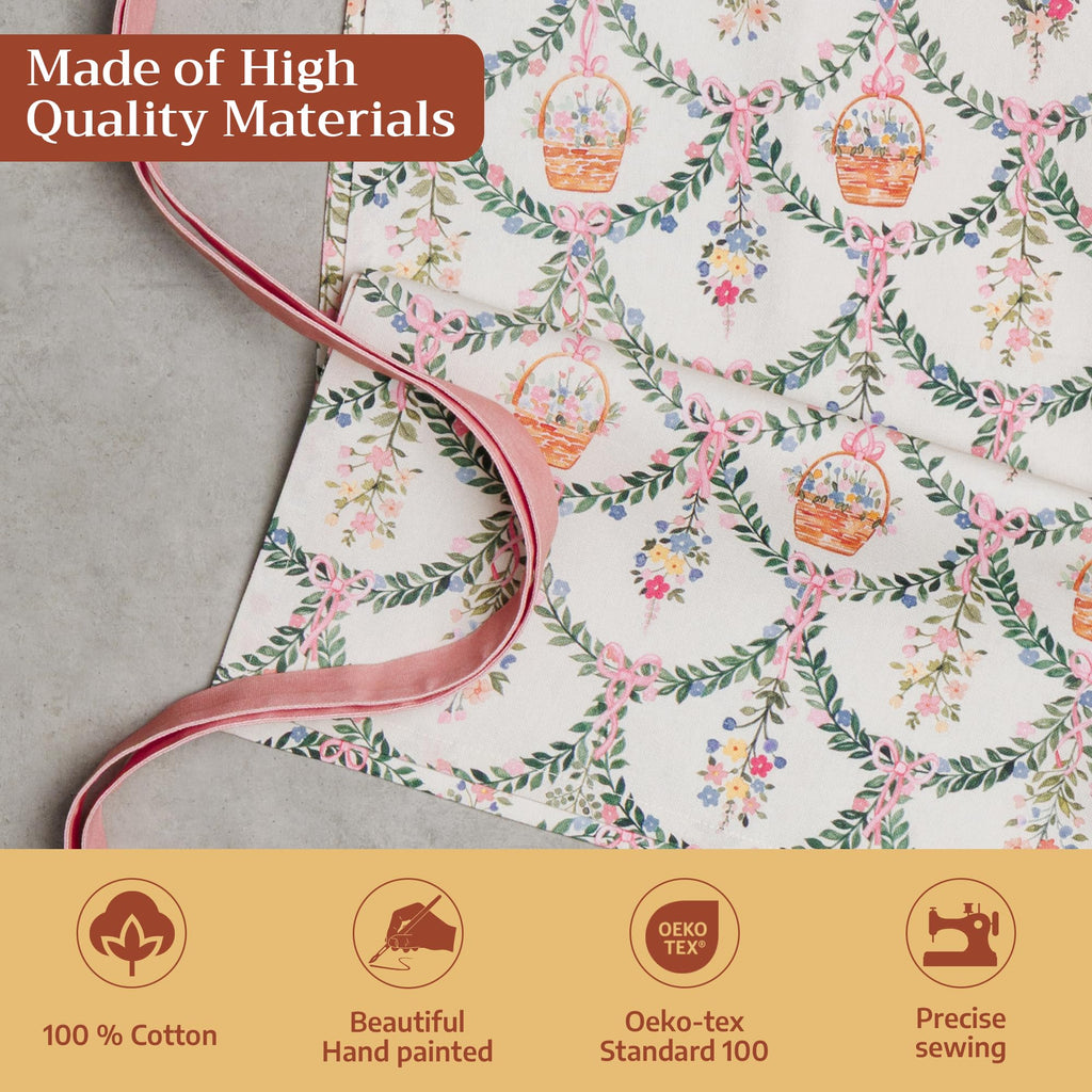 Les Bouquets Apron