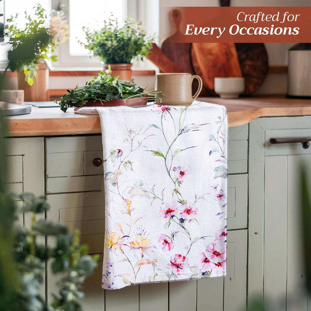Summer Floral Kitchen Towels