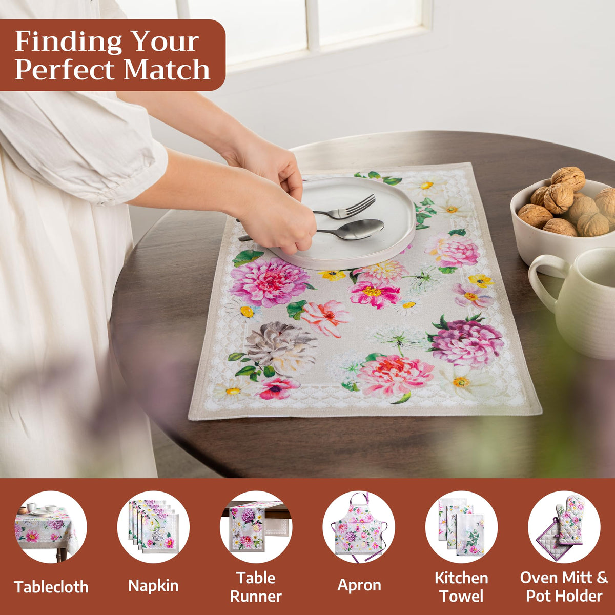Pivoine Placemats