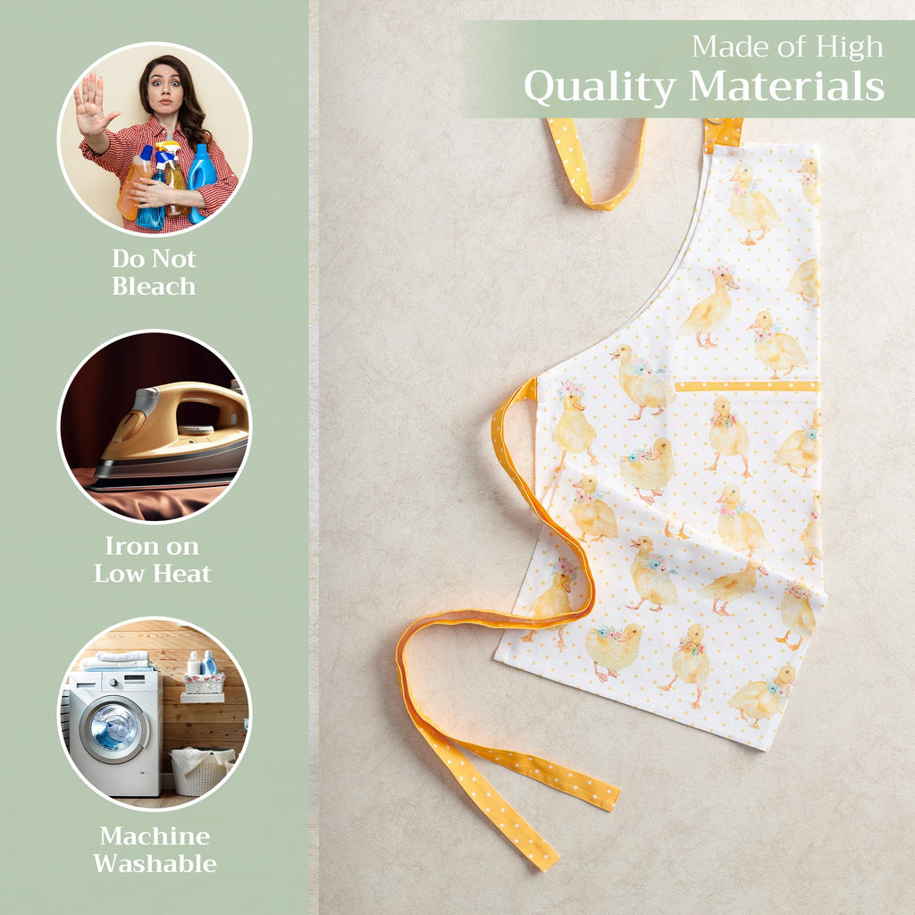 Ducklings in Spring Apron