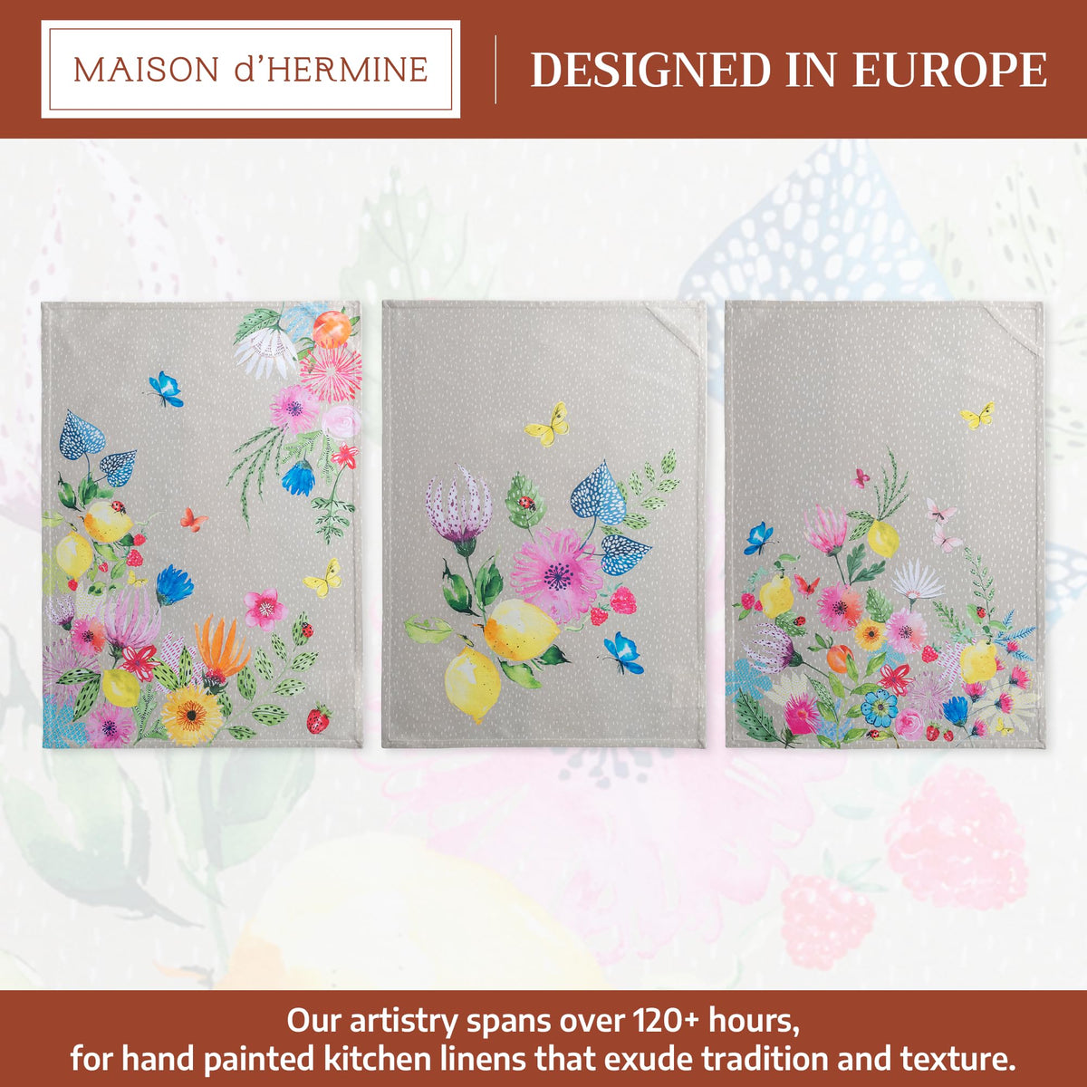 Jardin D'Ete Kitchen Towels