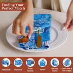 Summer Blues Napkins