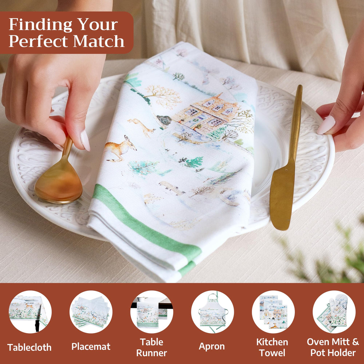 Snowy World Napkins