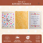 Happy Florals Kitchen Towels