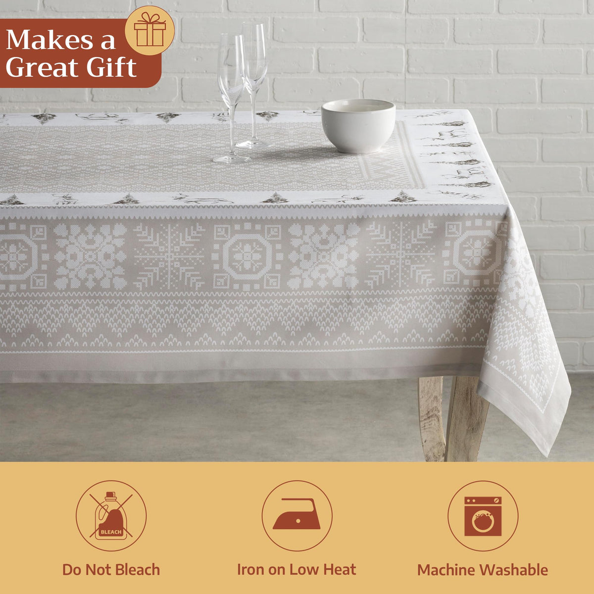Cozy Christmas Tablecloths