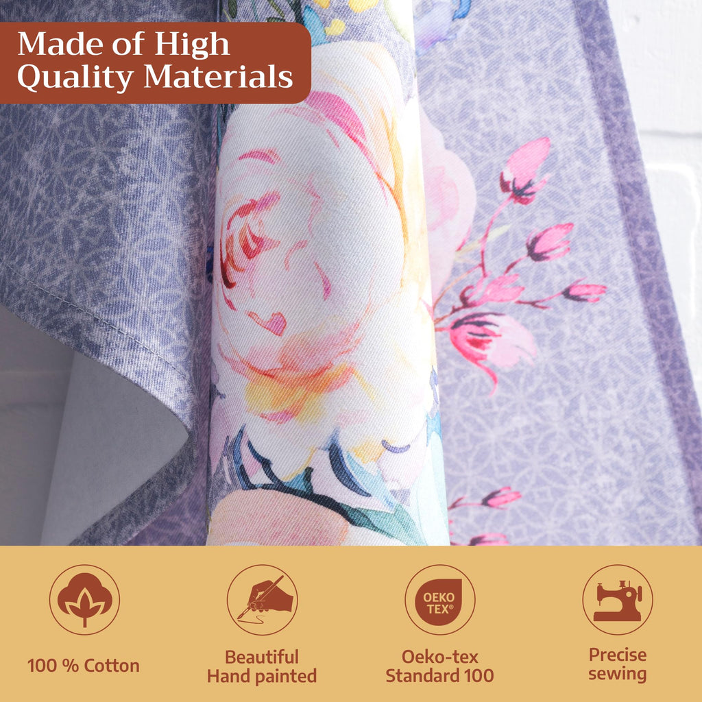 Sweet Rose Lavender Kitchen Towels