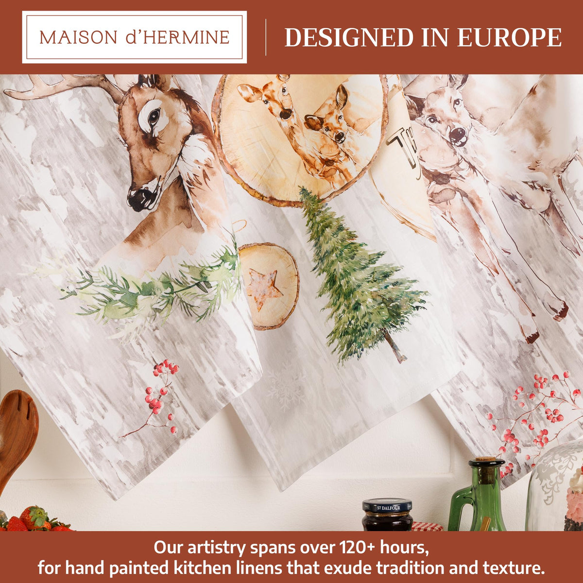 Mountain Life Kitchen Towels