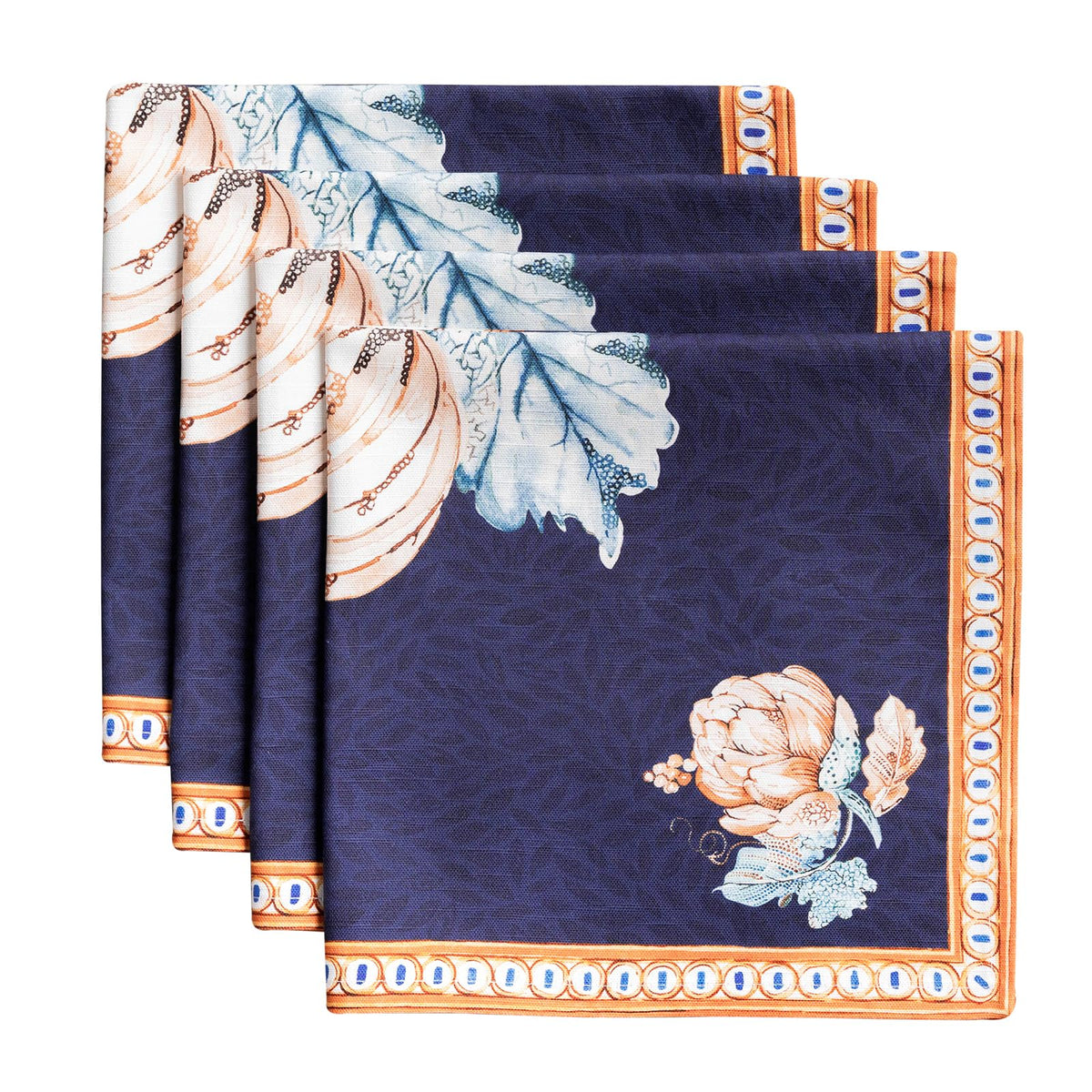 Pumpkin Blues Napkins