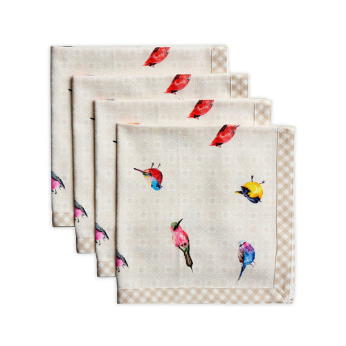 Birdies on Wire Napkins