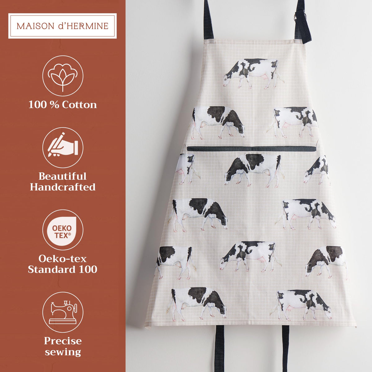 We Love Cows Apron