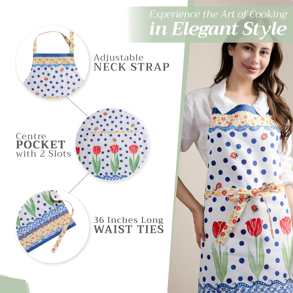 Folky Floral Apron