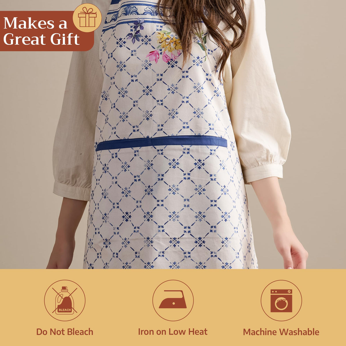 Faience Apron