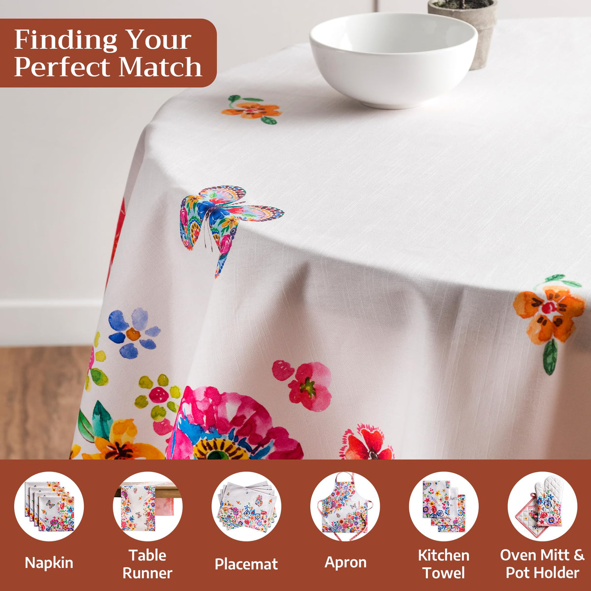 Happy Florals Tablecloths
