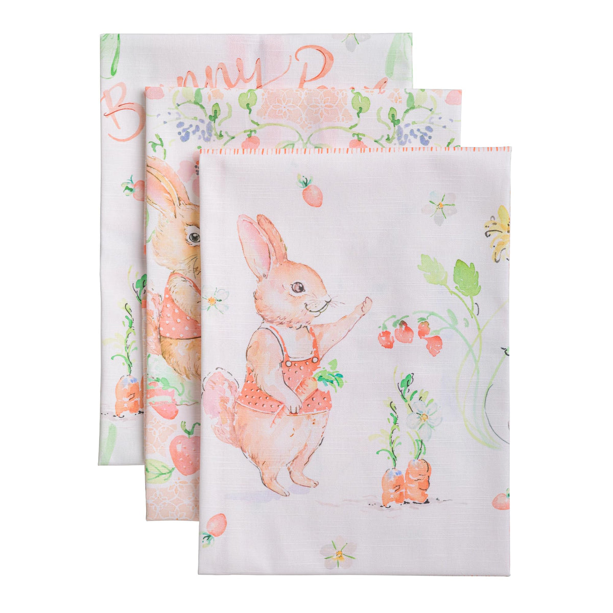 Bunny Party Kitchen Towels