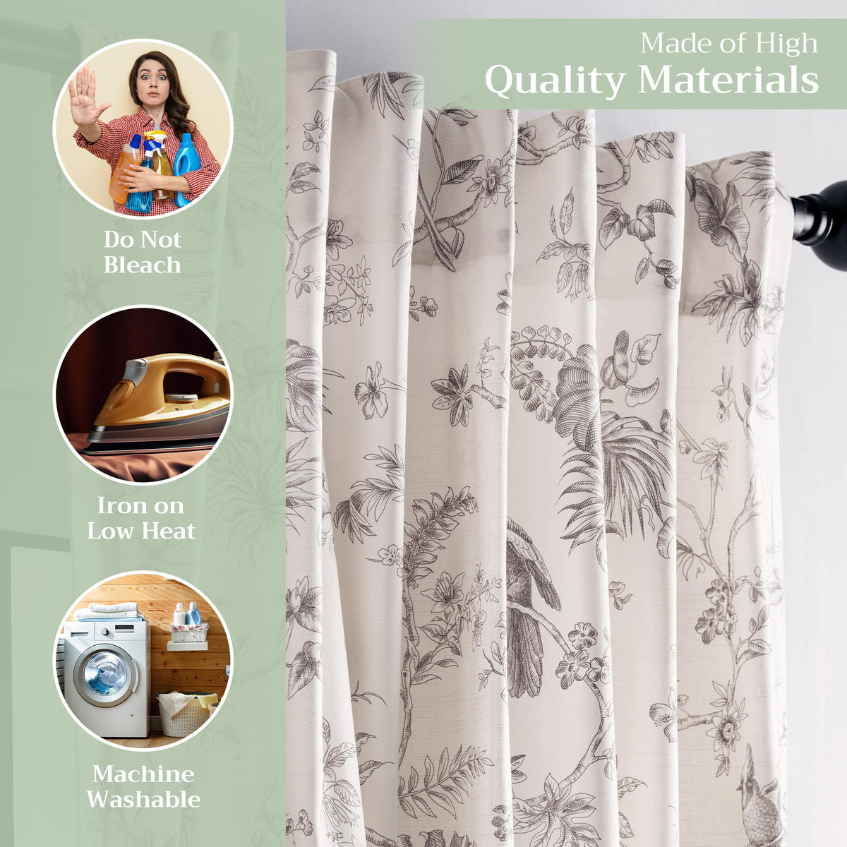 Jouy Paradise Curtains