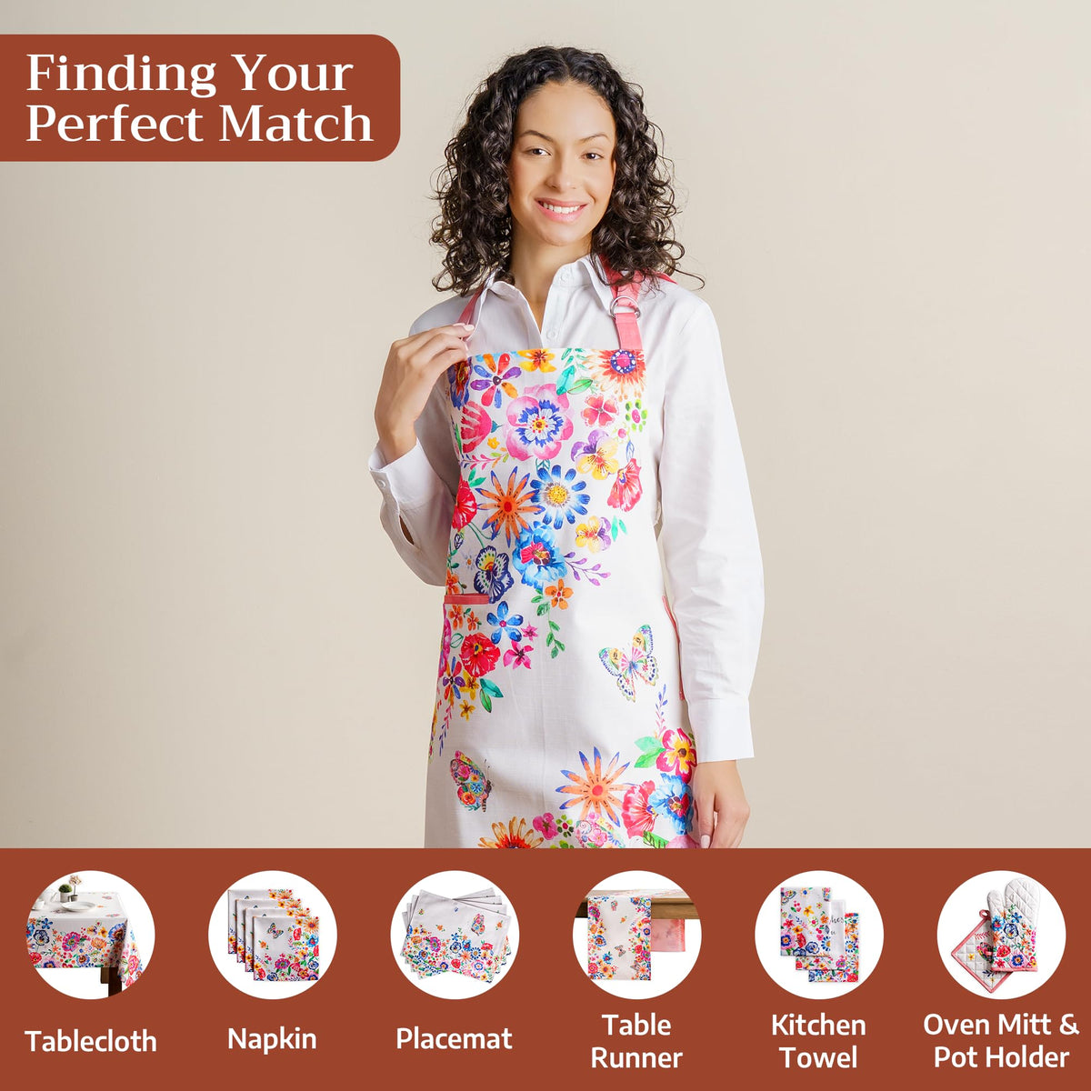 Happy Florals Aprons