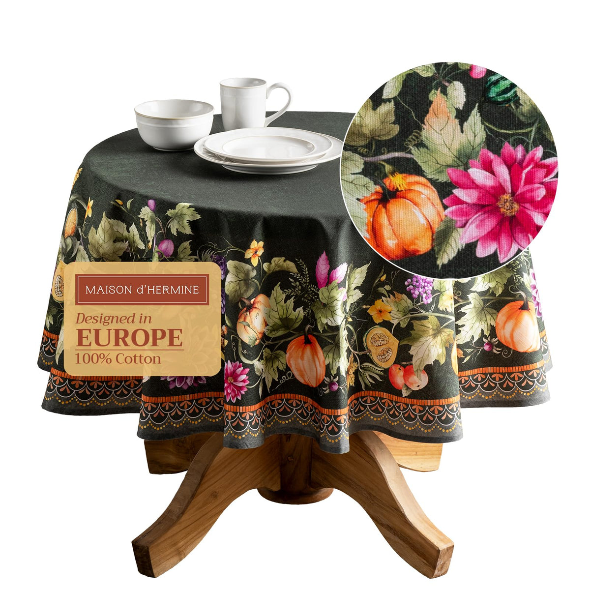 Pumpkin Garden Tablecloths