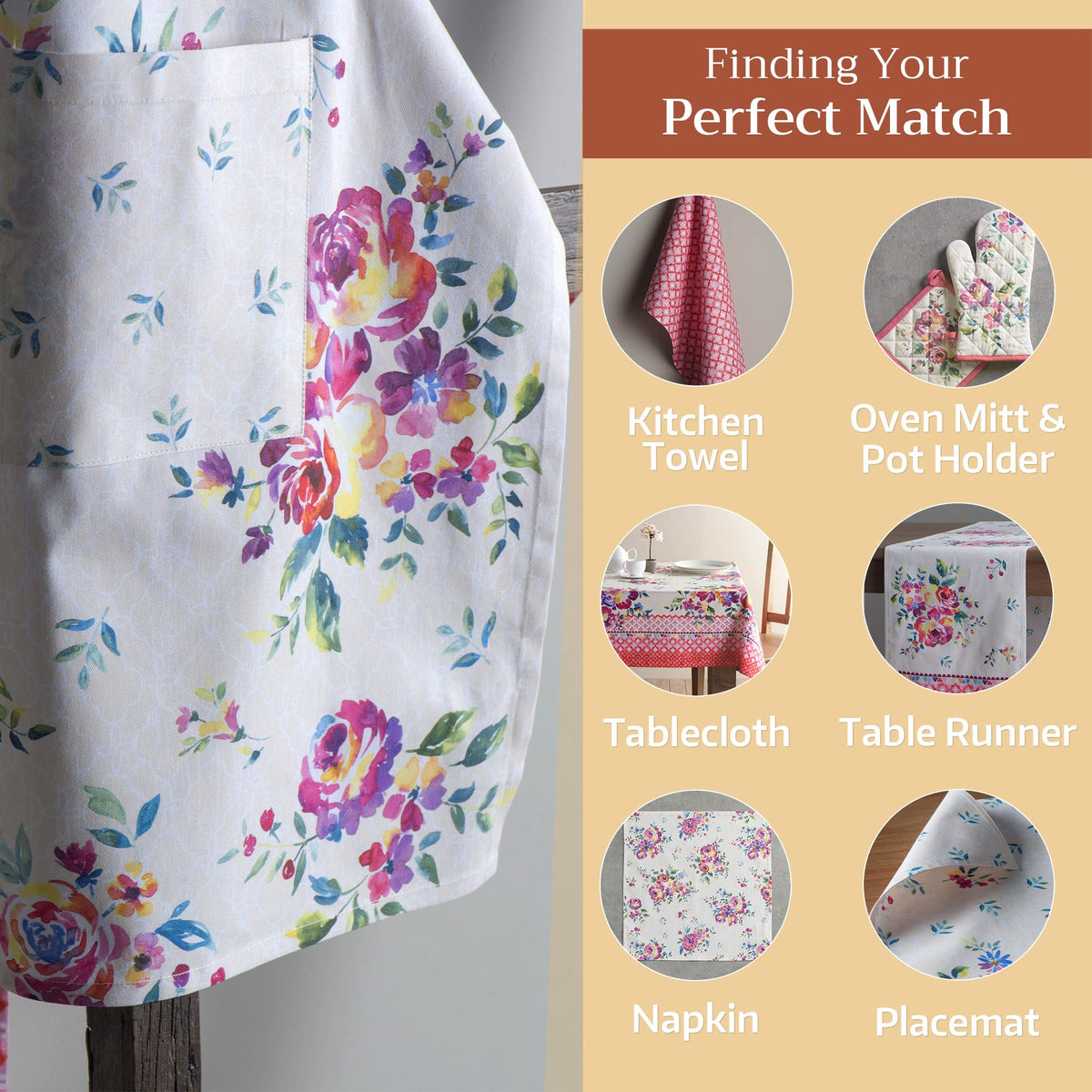Rose Garden Apron