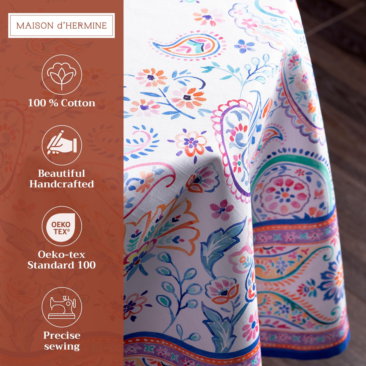Indian Floral Tablecloths