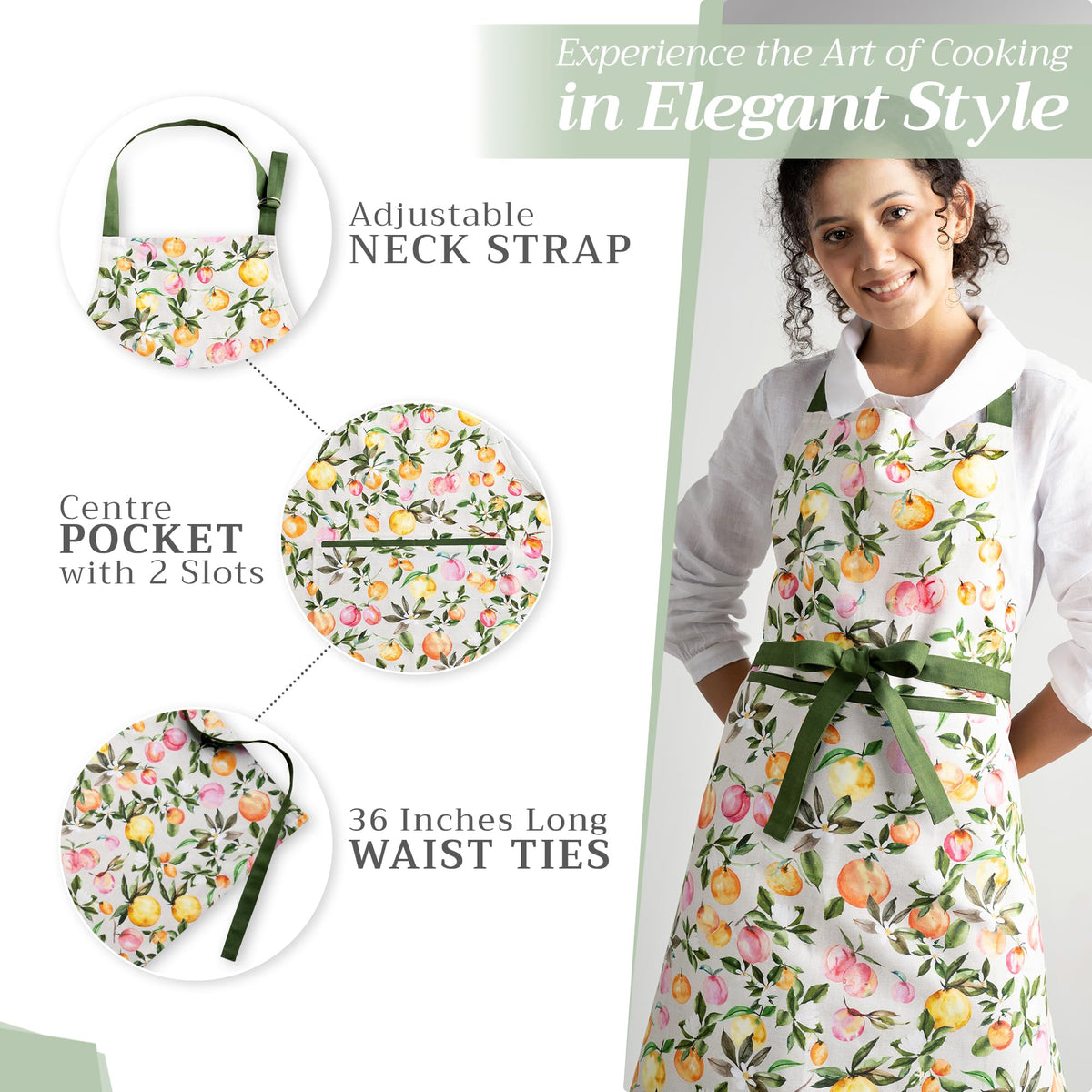 Soleil Fruite Apron