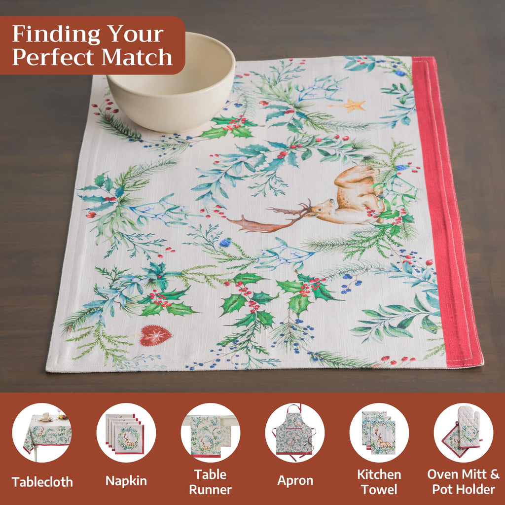Holly Time Placemats