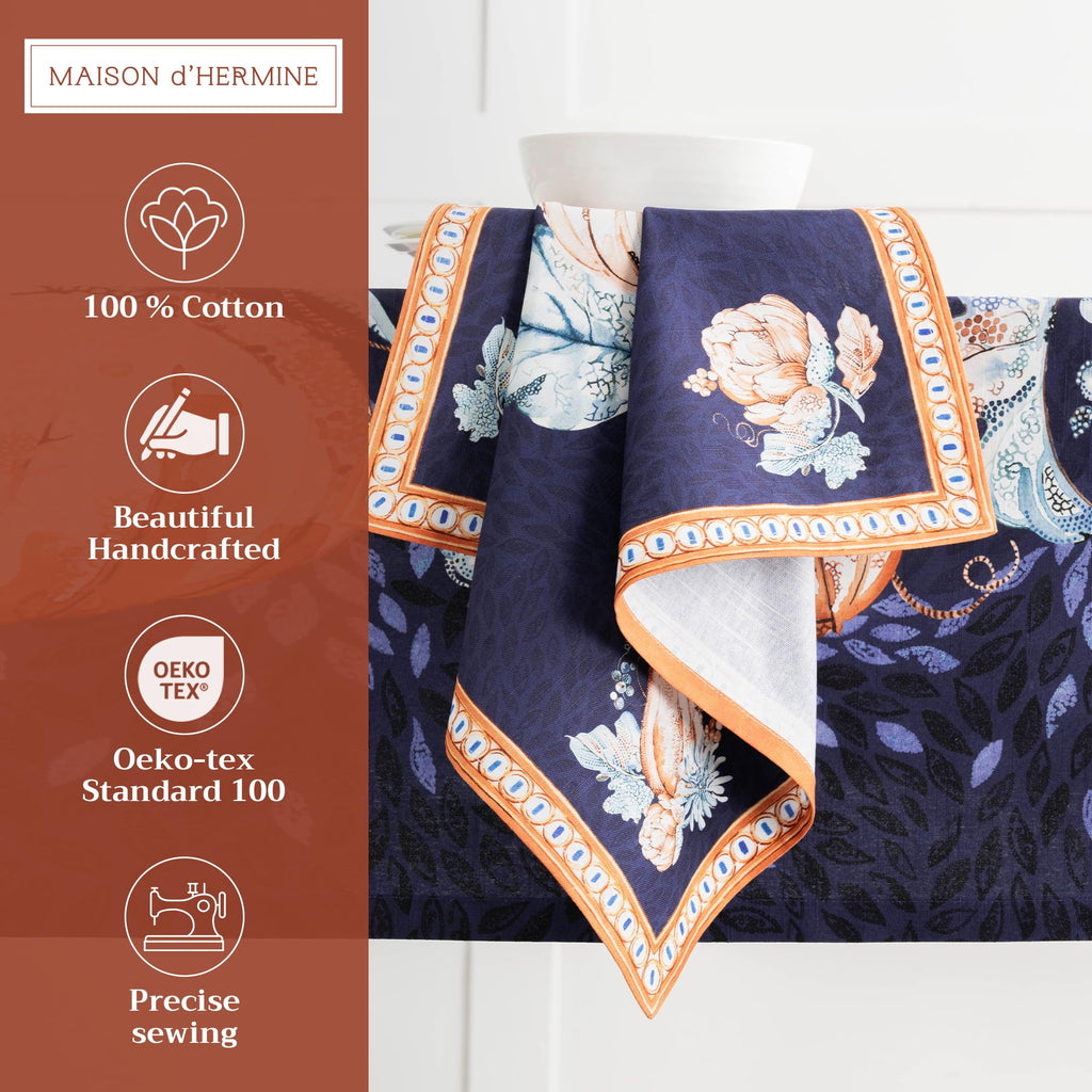 Pumpkin Blues Napkins