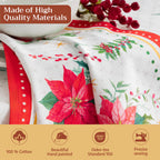 Poinsettia Christmas Napkins