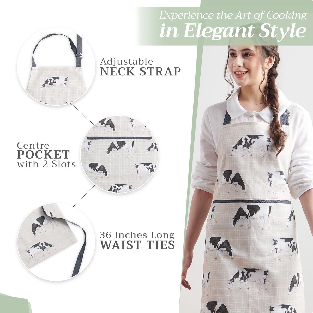We Love Cows Apron