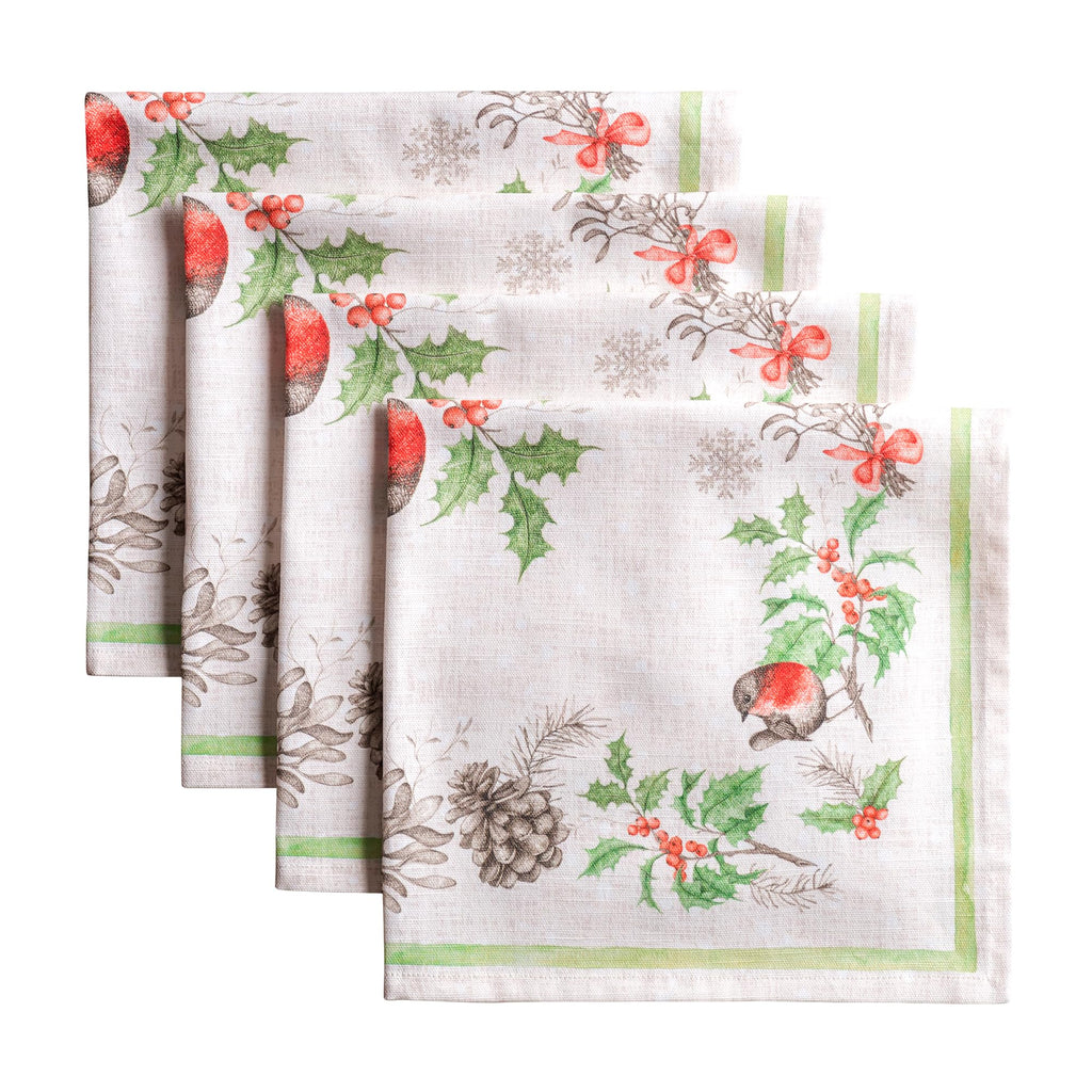 Christmas Dew Napkins