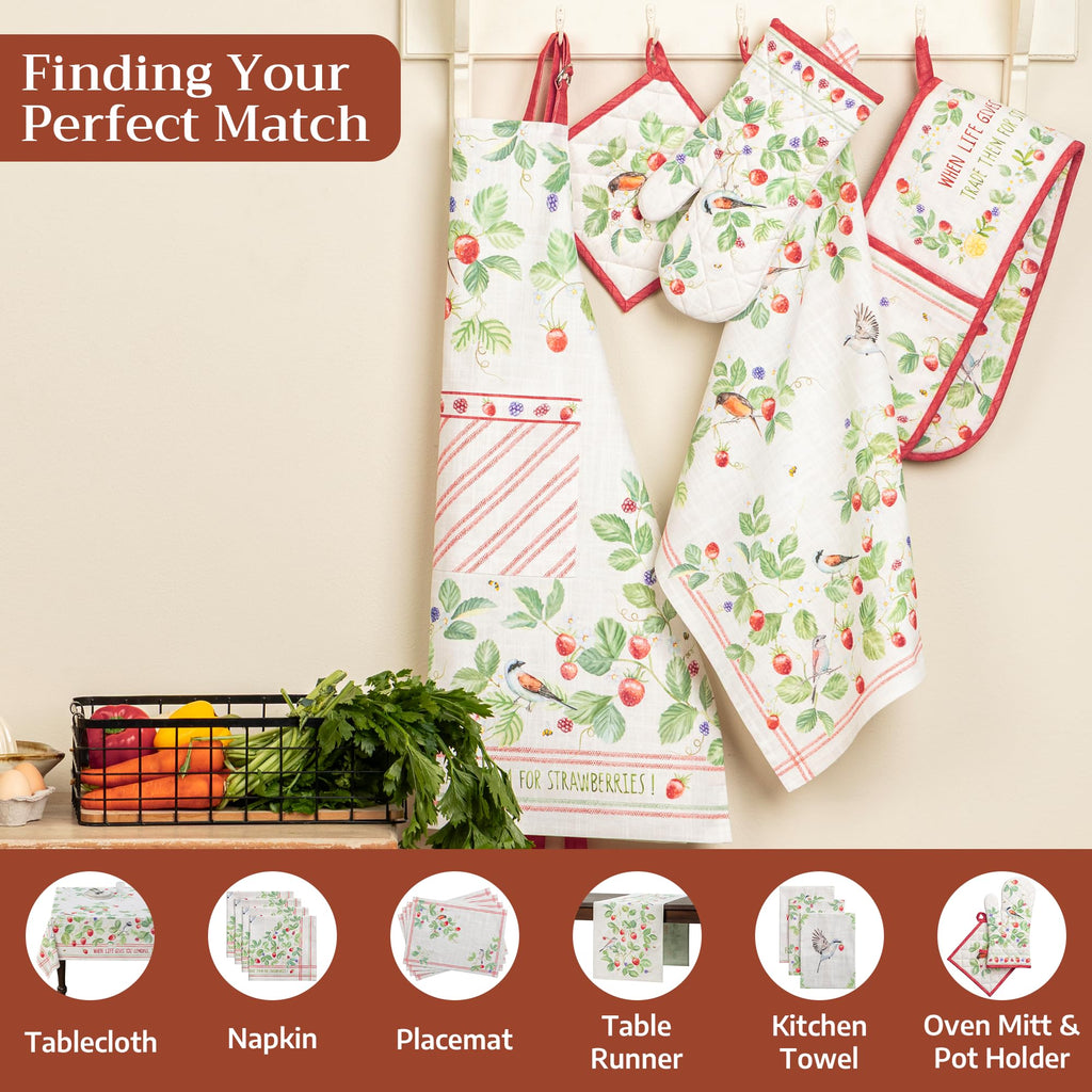 Citrus Song Birds Apron