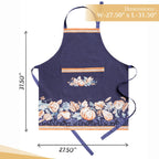 Pumpkin Blues Apron