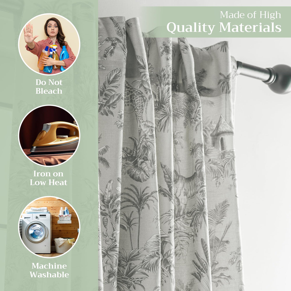 Savana Jouy Curtains