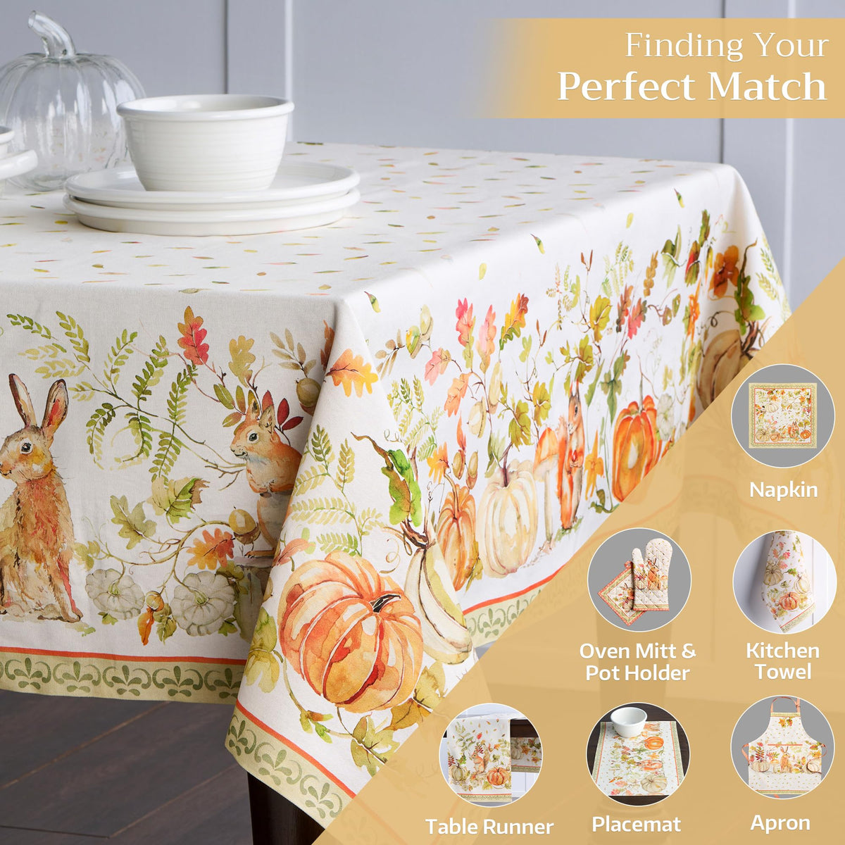 Pumpkin Passion Tablecloths