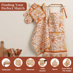 Pumpkin Spice Kitchen Towels